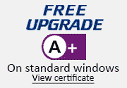 All our windows are A+ rated. Click for details A Rating Logo